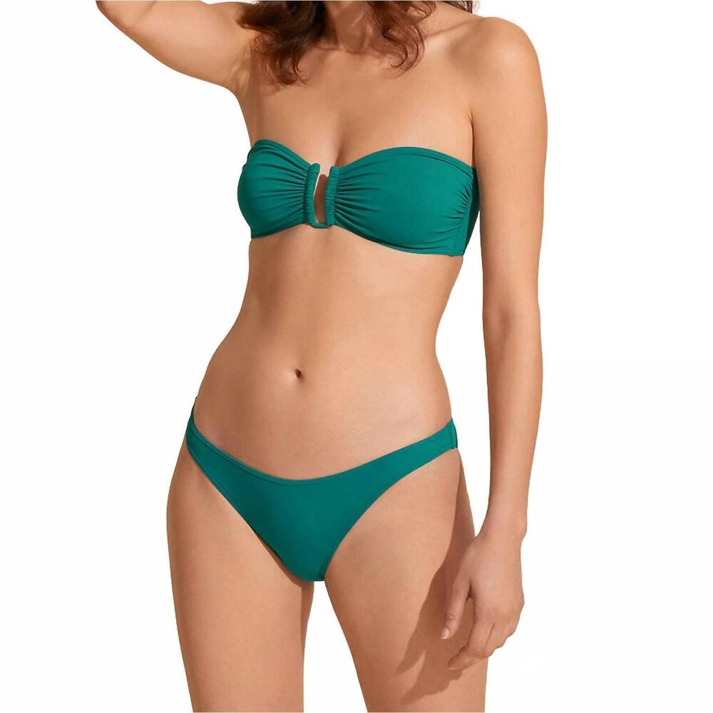 NEW ERES fripon duni bikini top in mer emeraude
